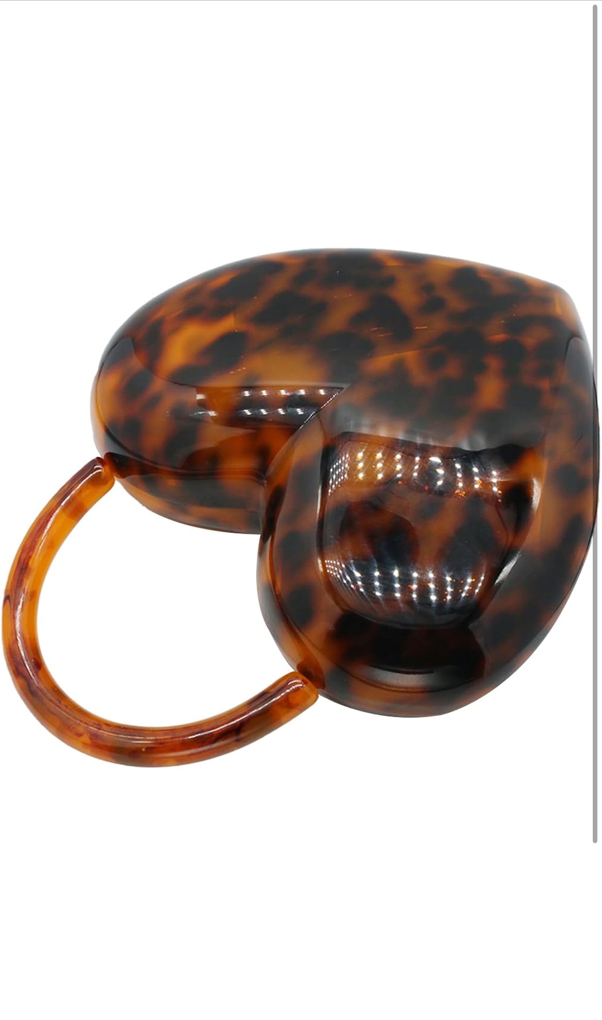 Acrylic Heart Handbag