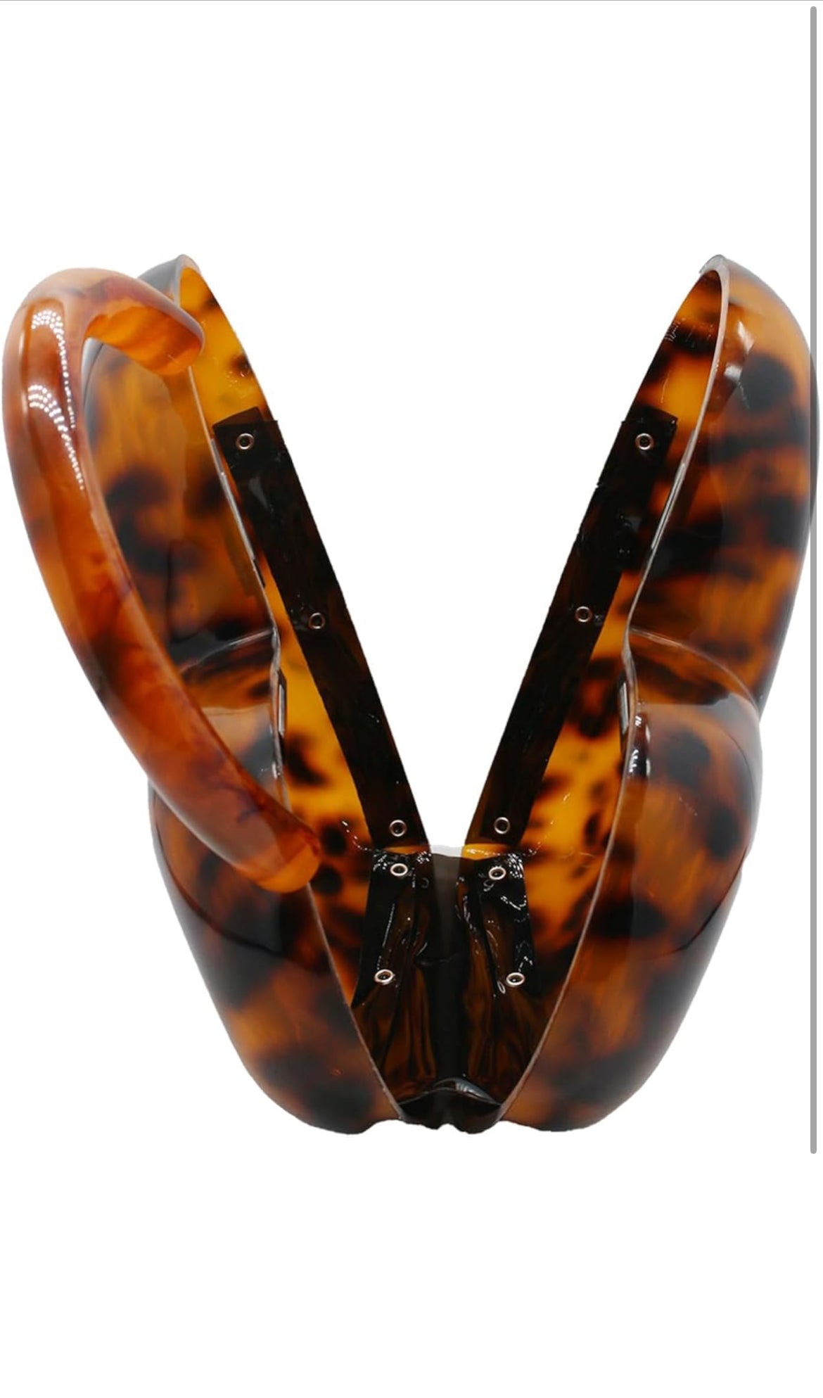 Acrylic Heart Handbag