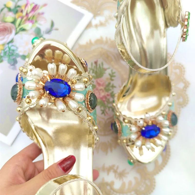 Royal Gem Platform Heels