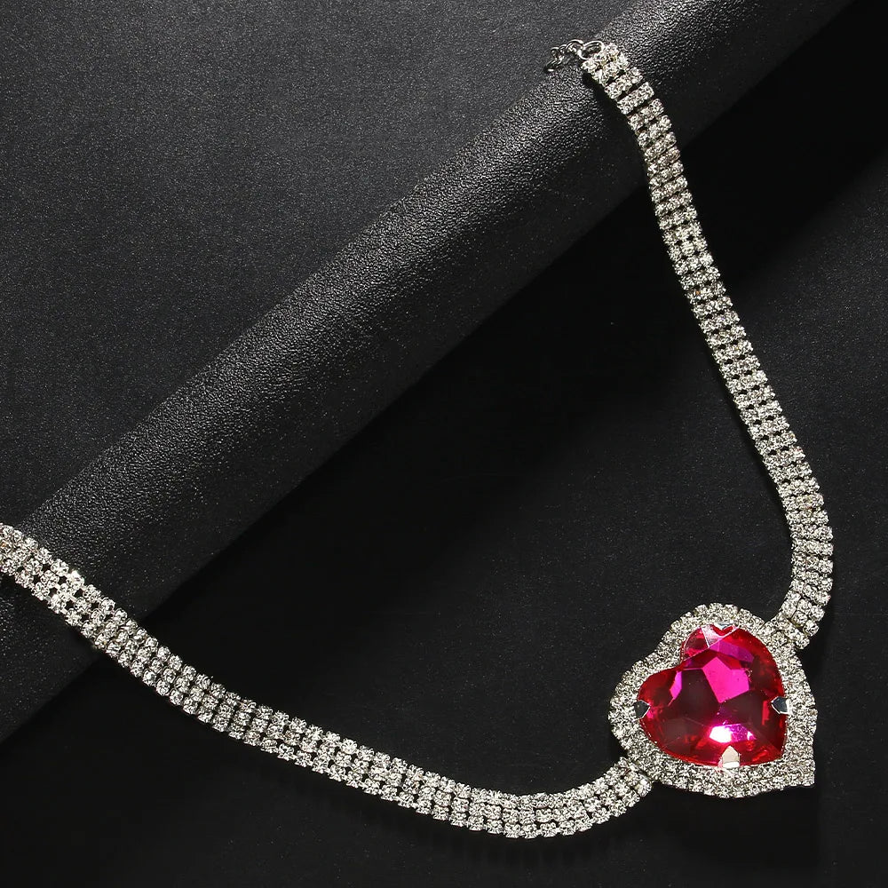 Pink Heart Waist Chain Belt