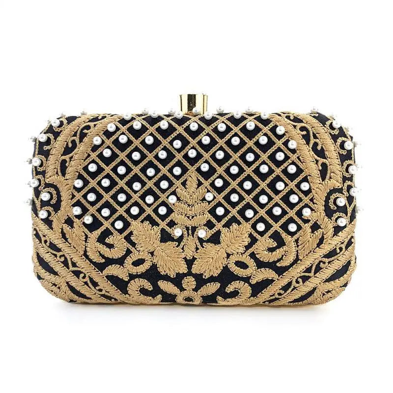 Baroque Jewel Clutch