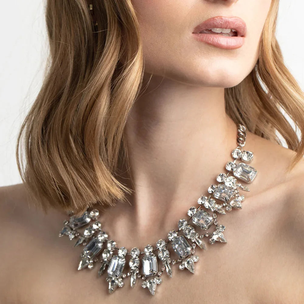 Crystal Collar Necklace