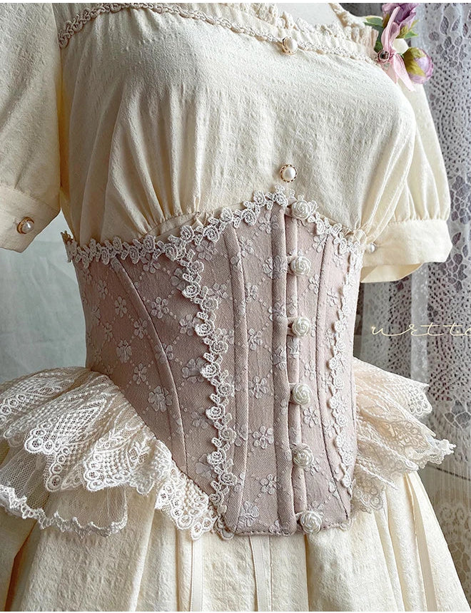 Lace Waist Sincher Corset