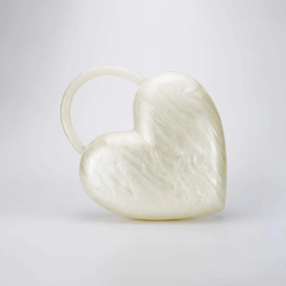 Acrylic Heart Handbag