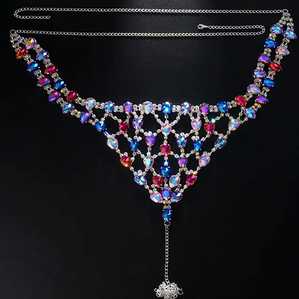 Crystal Body Chain Set