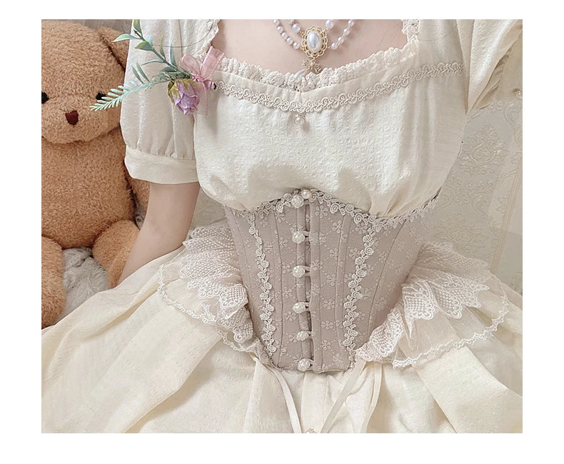 Lace Waist Sincher Corset