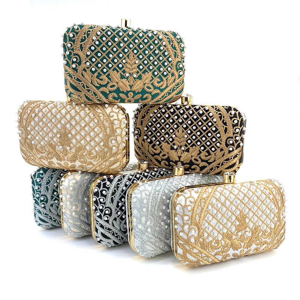 Baroque Jewel Clutch