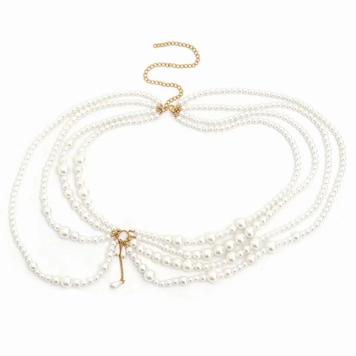 Pearl Layered Waist Chain