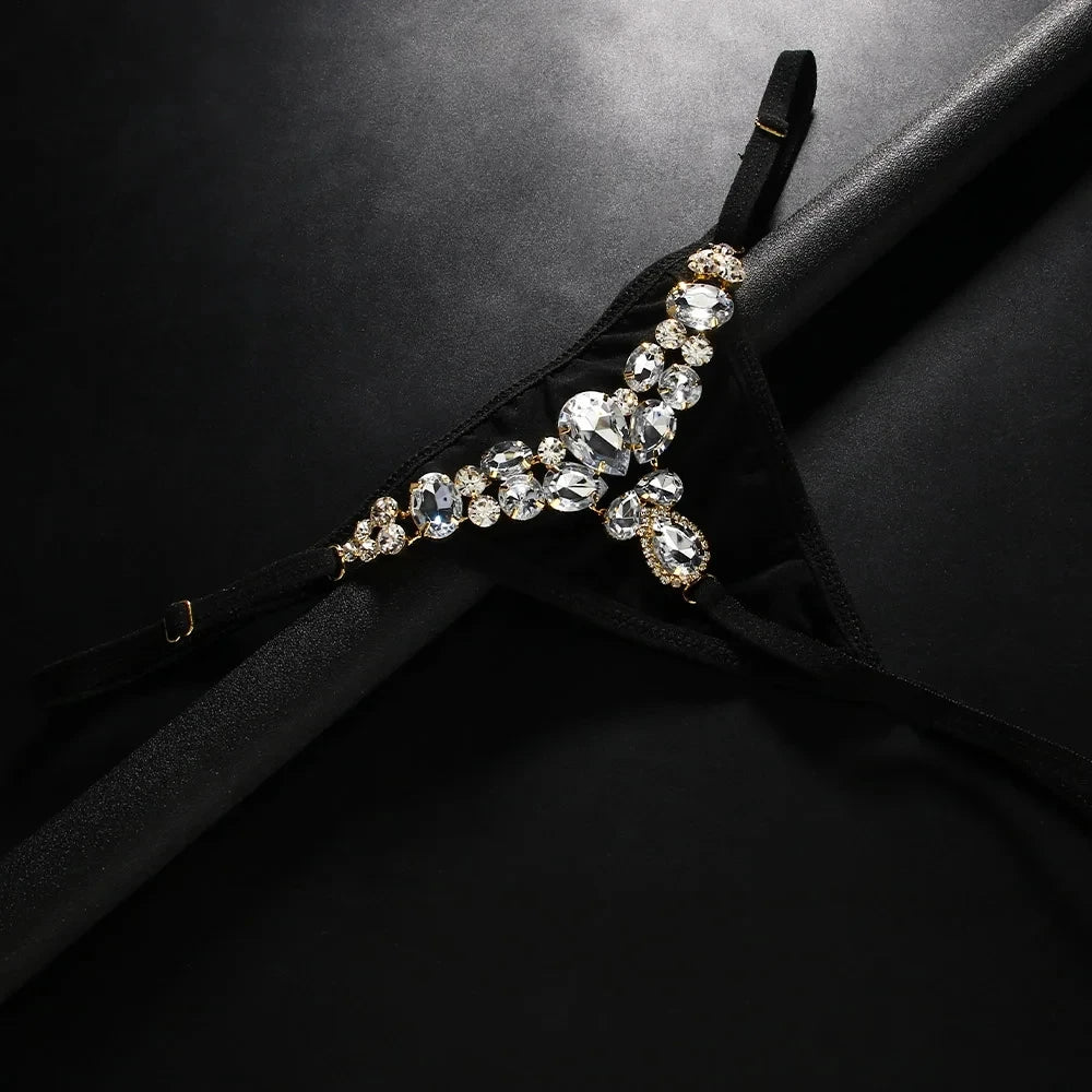 Crystal Chain G String