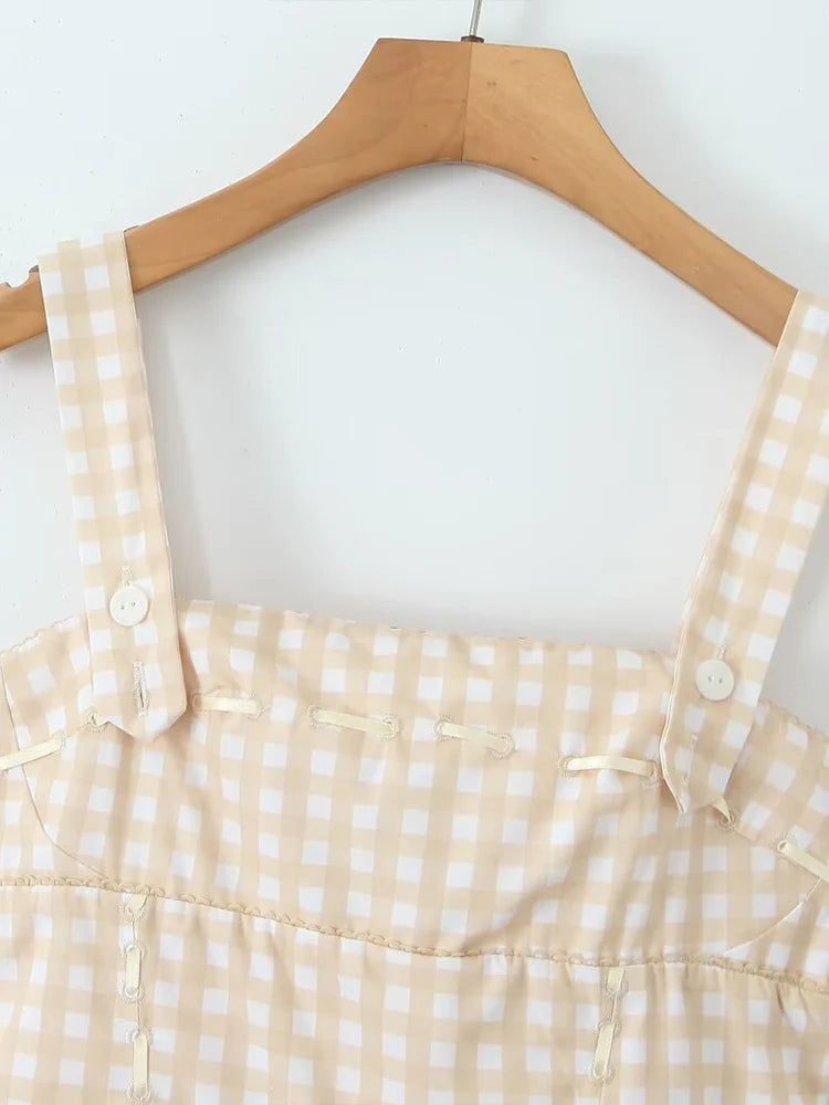 Sunny Day Gingham Dress