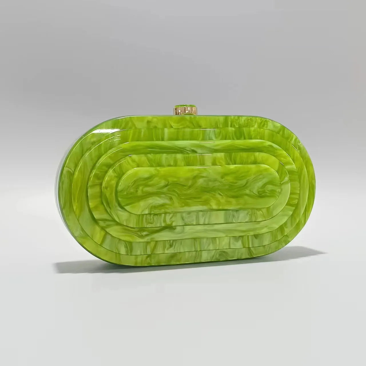 Acrylic Marbled Clutch