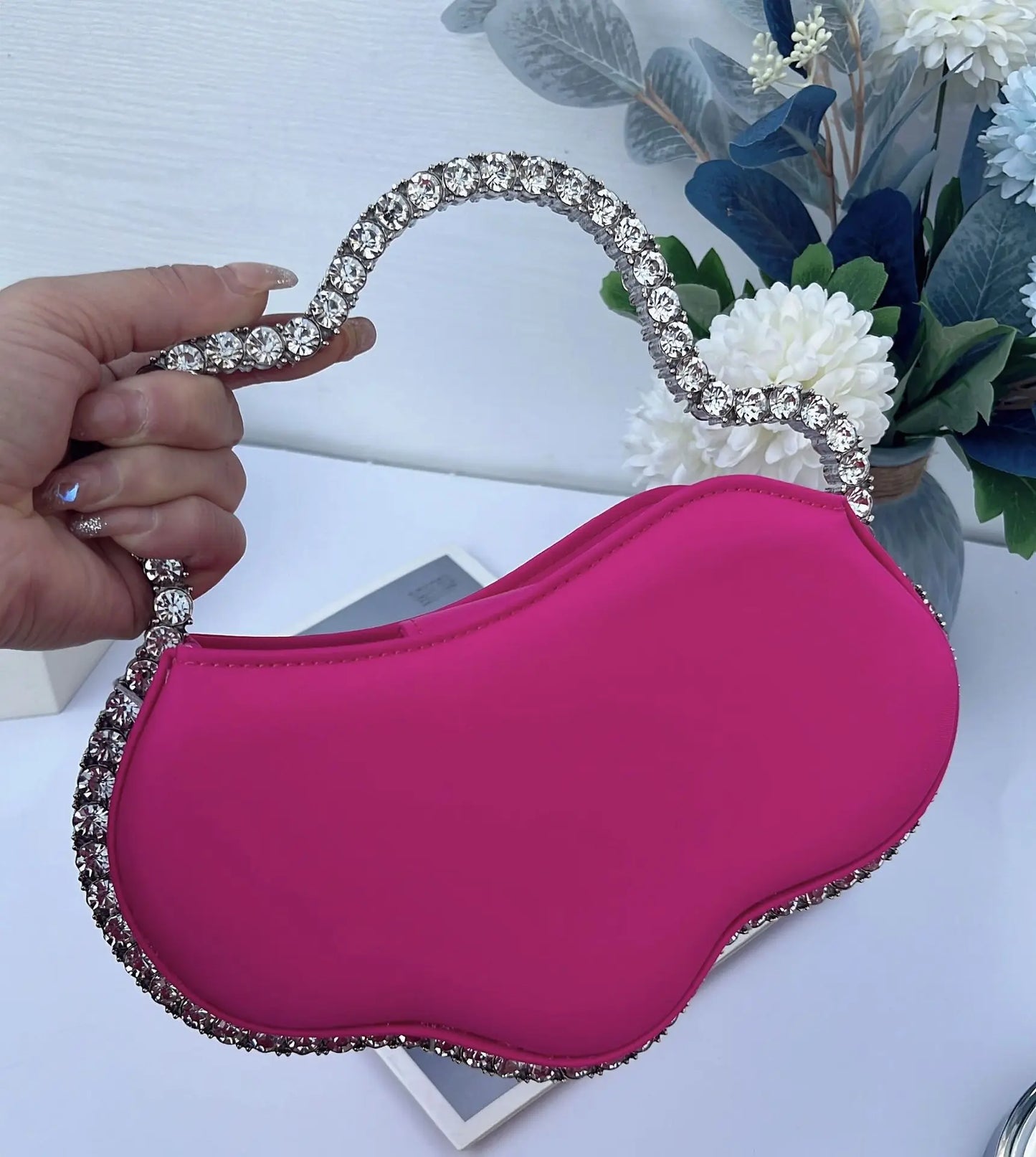 Rhinestone Crystal Cloud Handbag