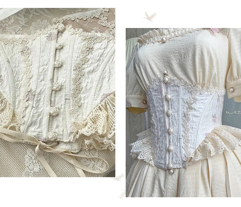 Lace Waist Sincher Corset