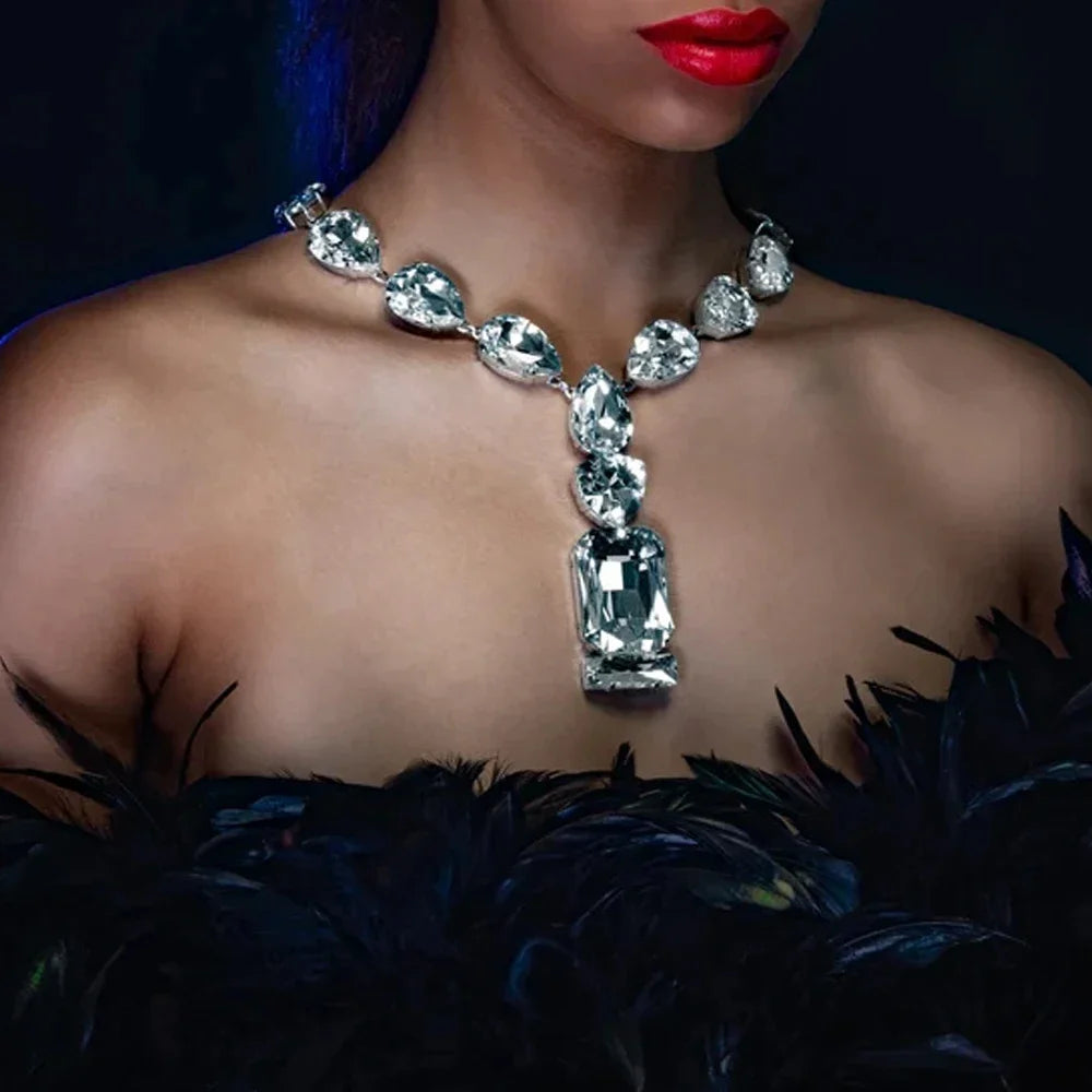 Crystal Pendant Necklace