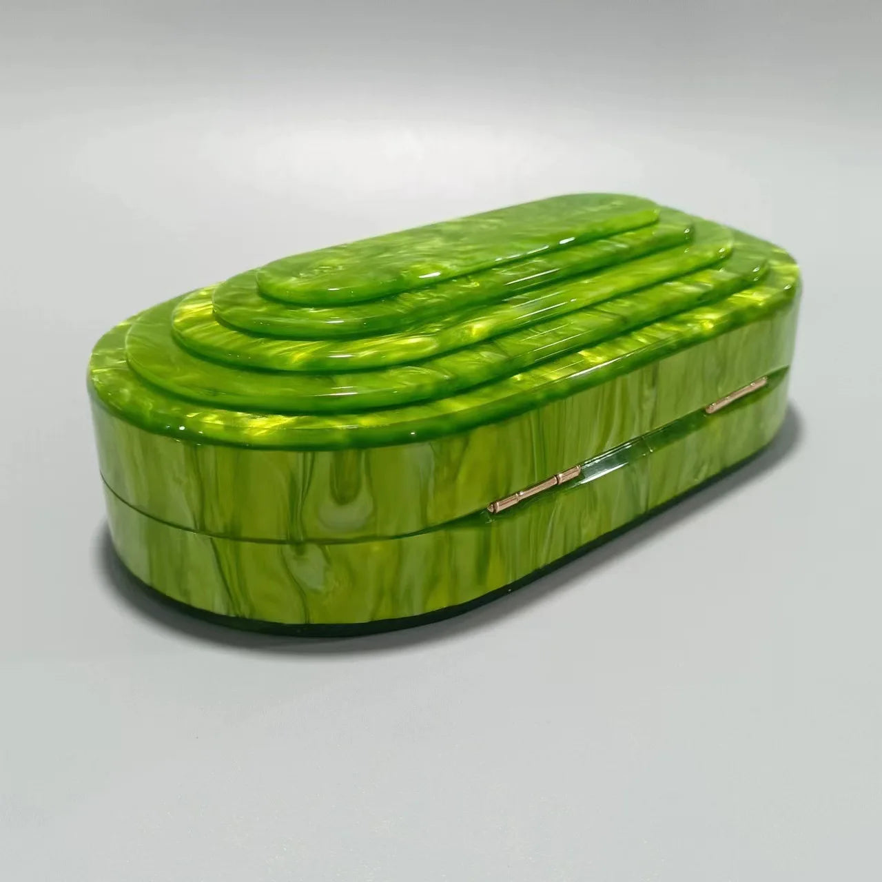 Acrylic Marbled Clutch