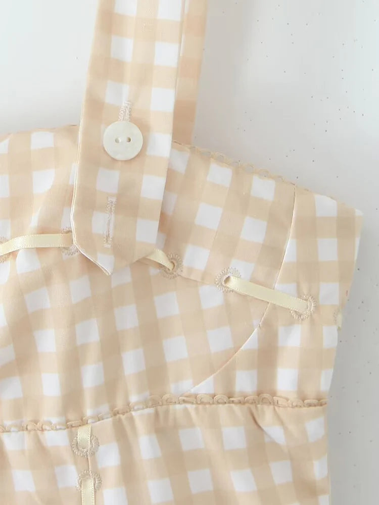Sunny Day Gingham Dress