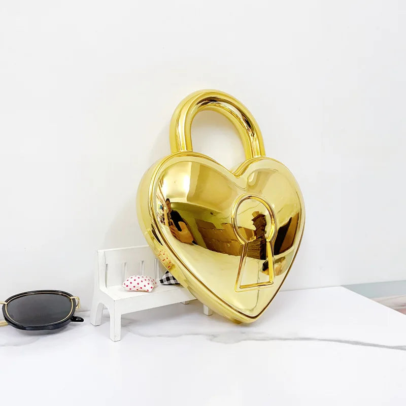 Chrome Heart Locket Clutch