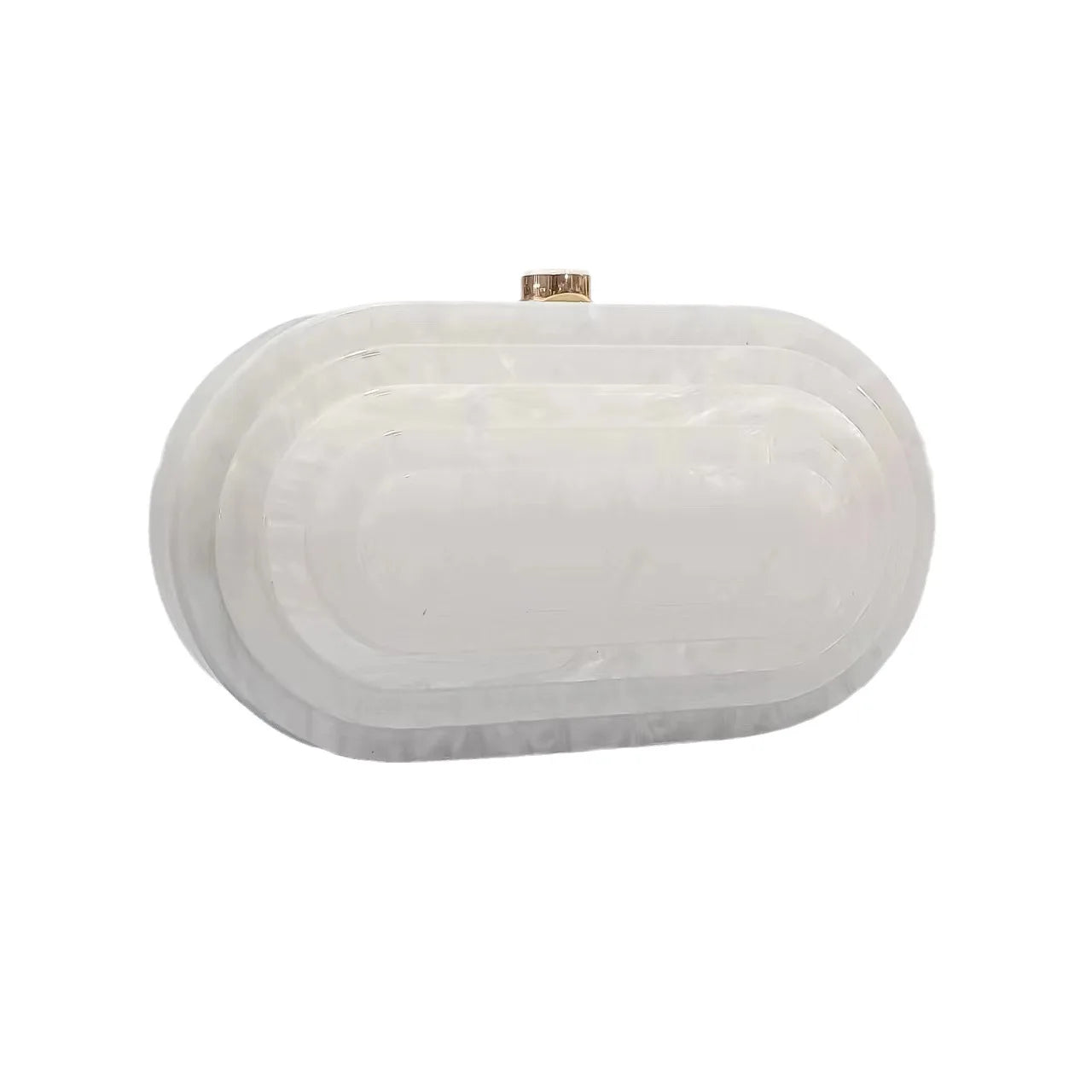Acrylic Marbled Clutch