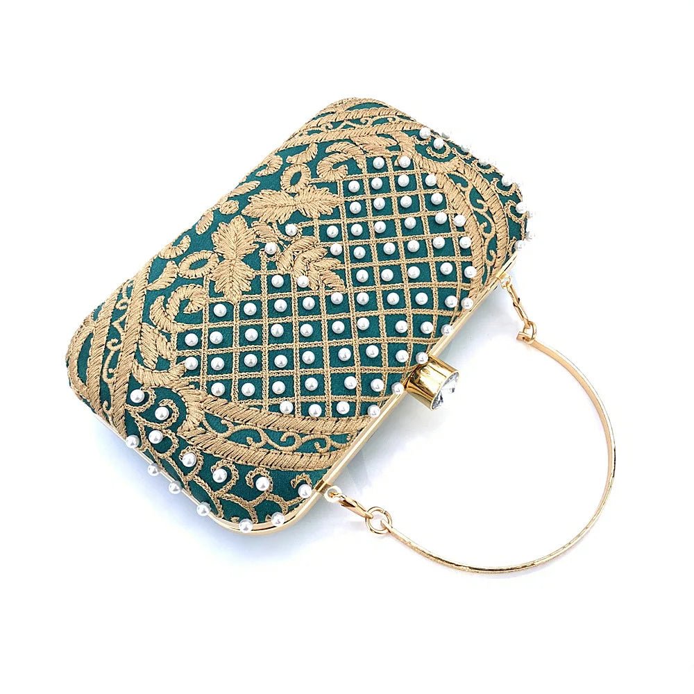 Baroque Jewel Clutch