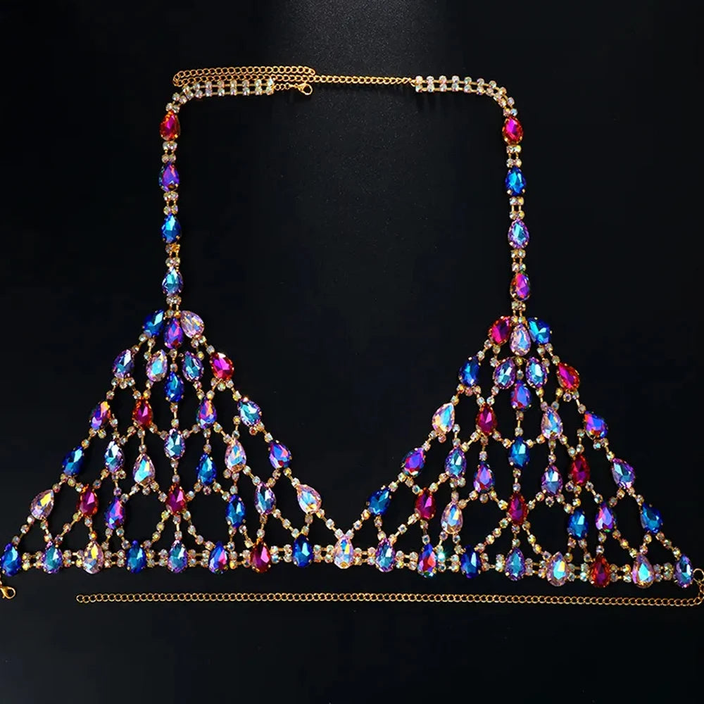 Crystal Body Chain Set