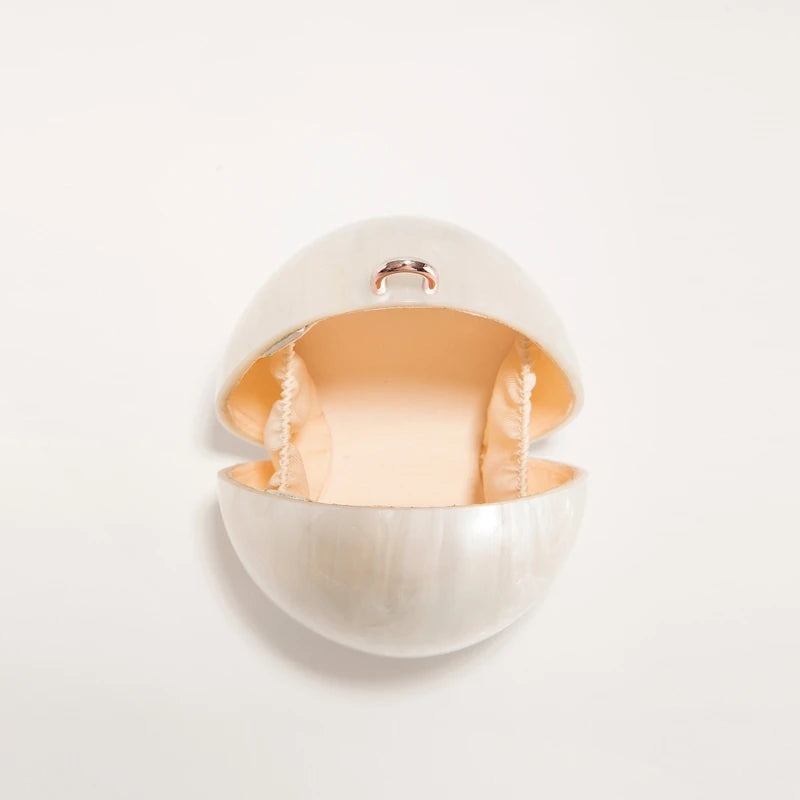 Acrylic Pearl Clutch Bag