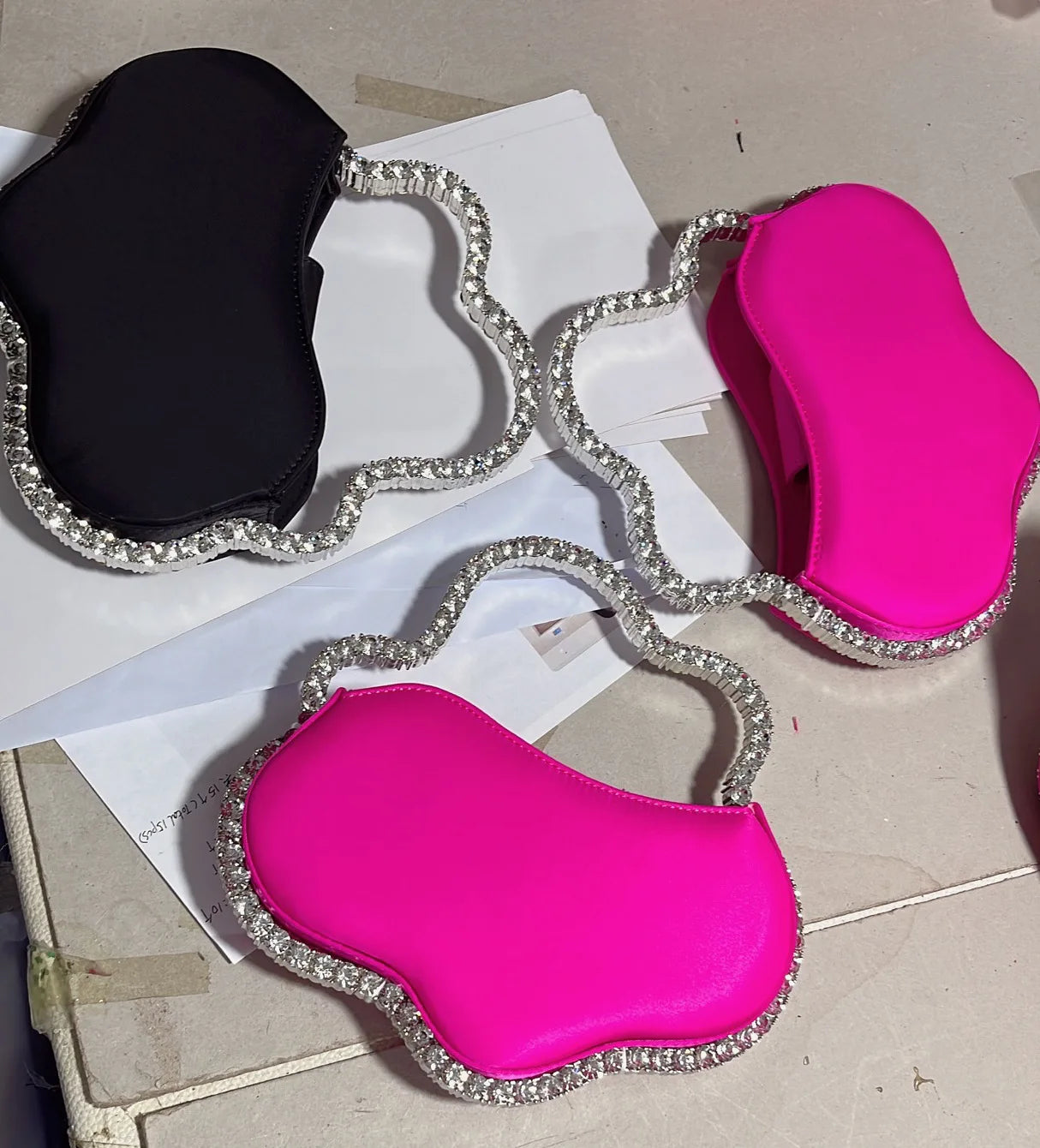 Rhinestone Crystal Cloud Handbag