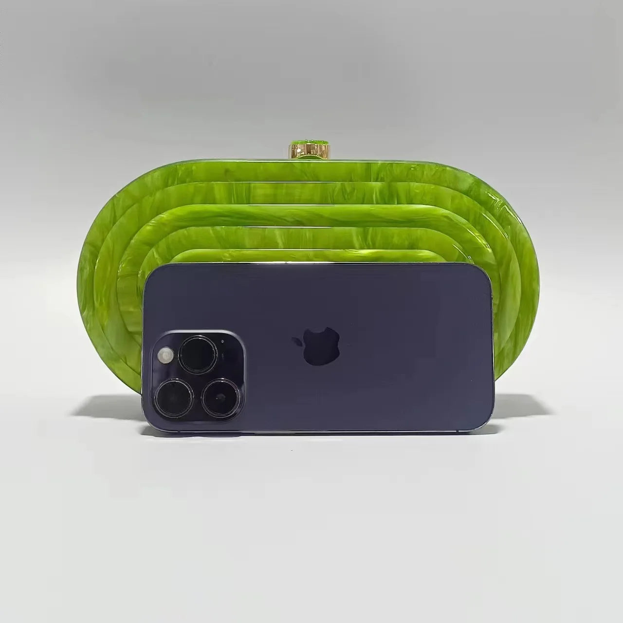Acrylic Marbled Clutch