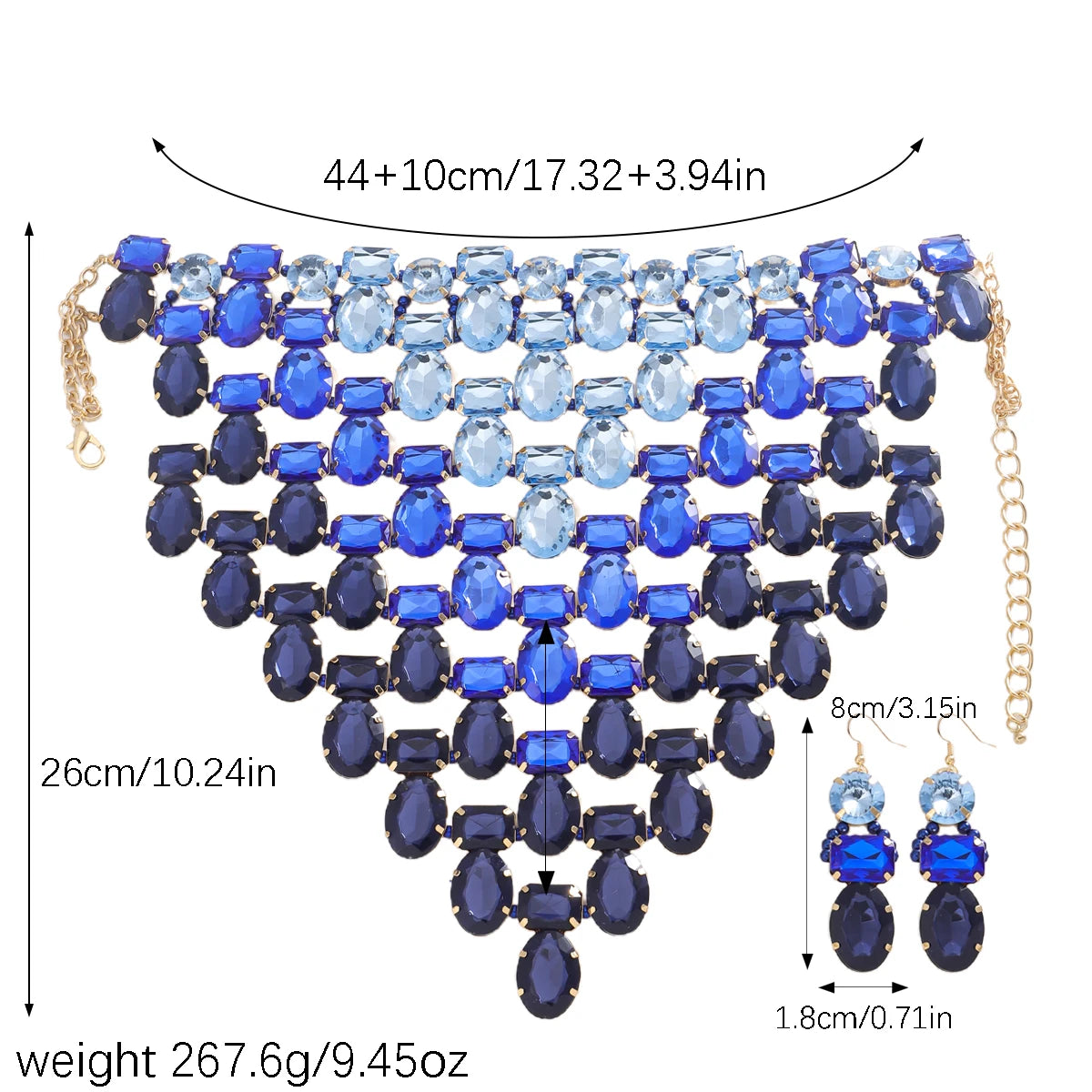 Jewel Chocker Set