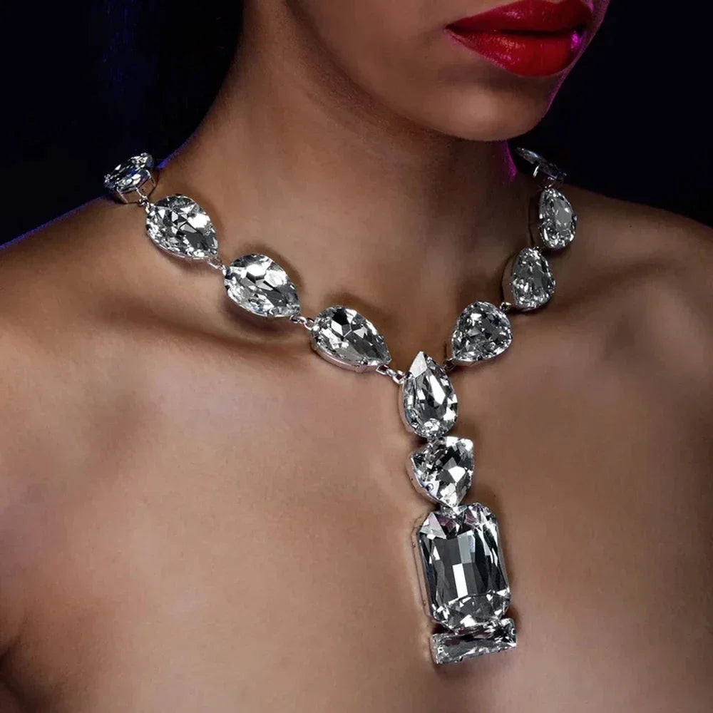 Crystal Pendant Necklace