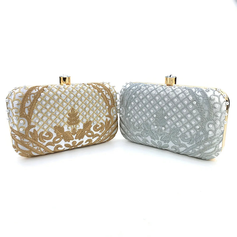 Baroque Jewel Clutch