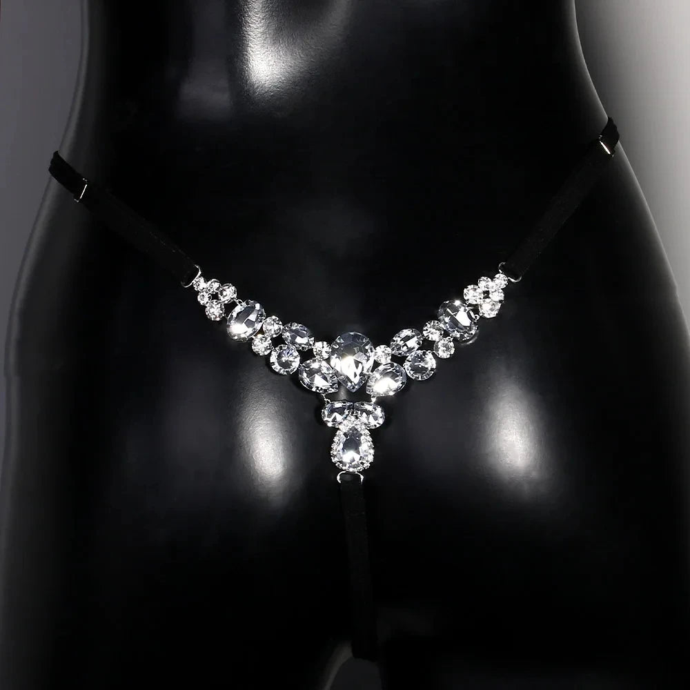 Crystal Chain G String