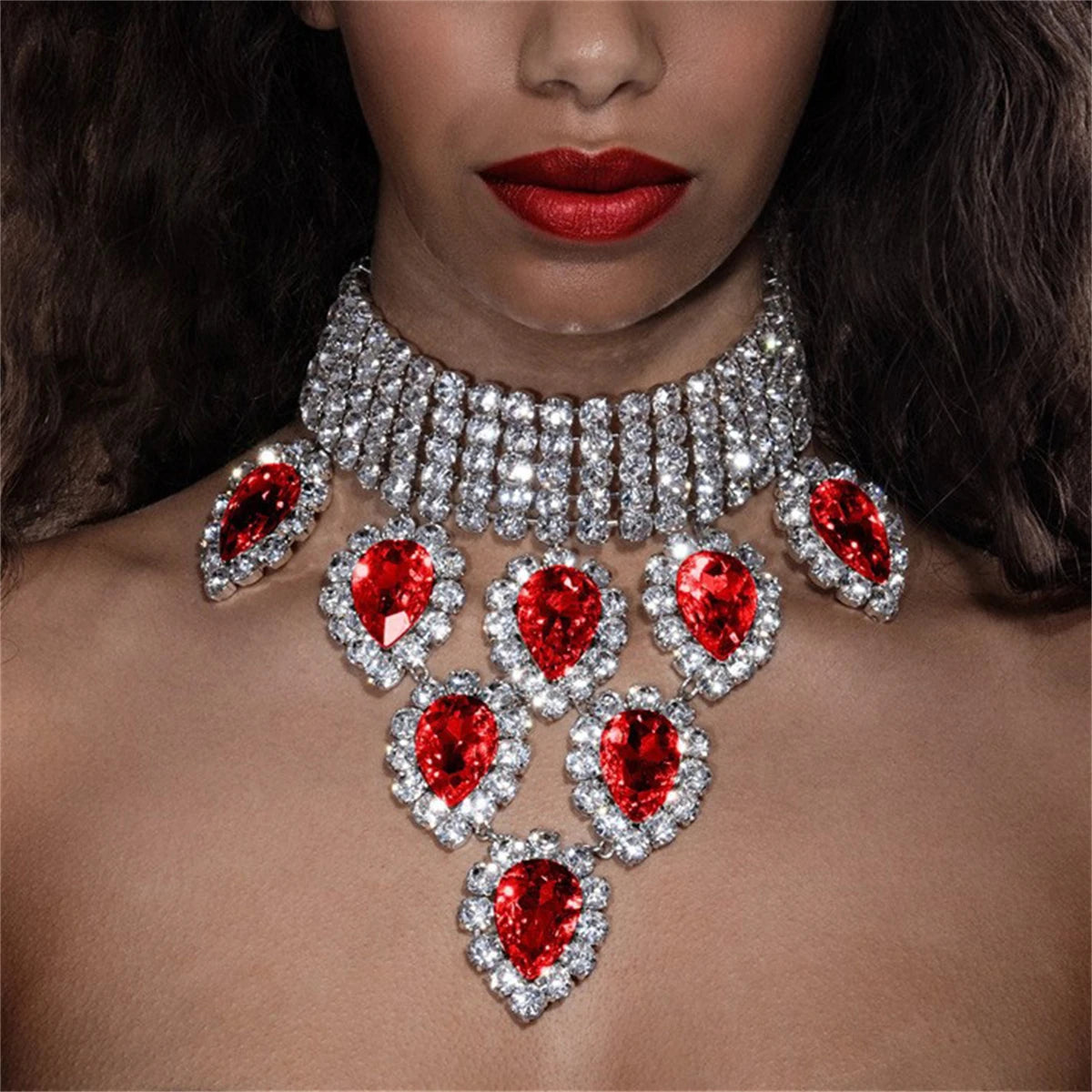 Rhinestone Crystal Necklace