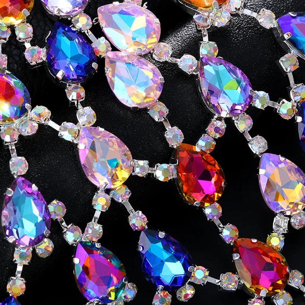 Crystal Body Chain Set