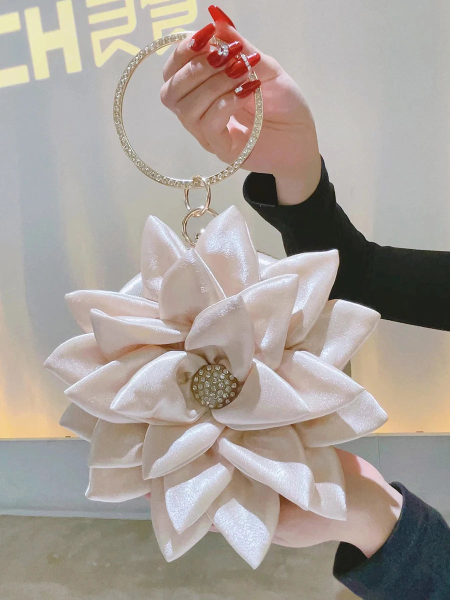 Succulent Silk Clutch