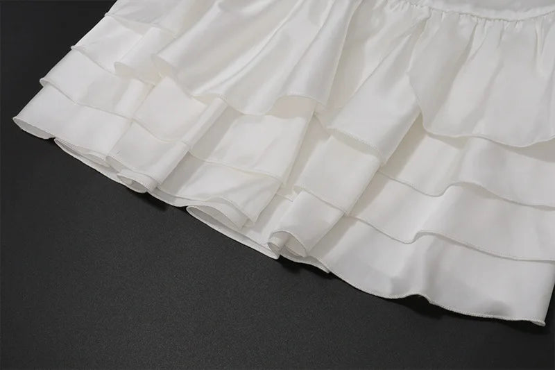 Satin Backless Dress