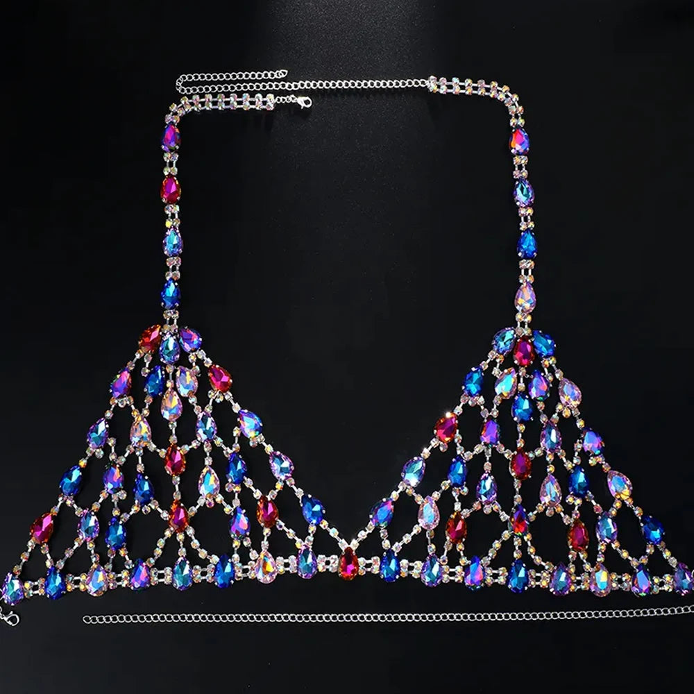 Crystal Body Chain Set