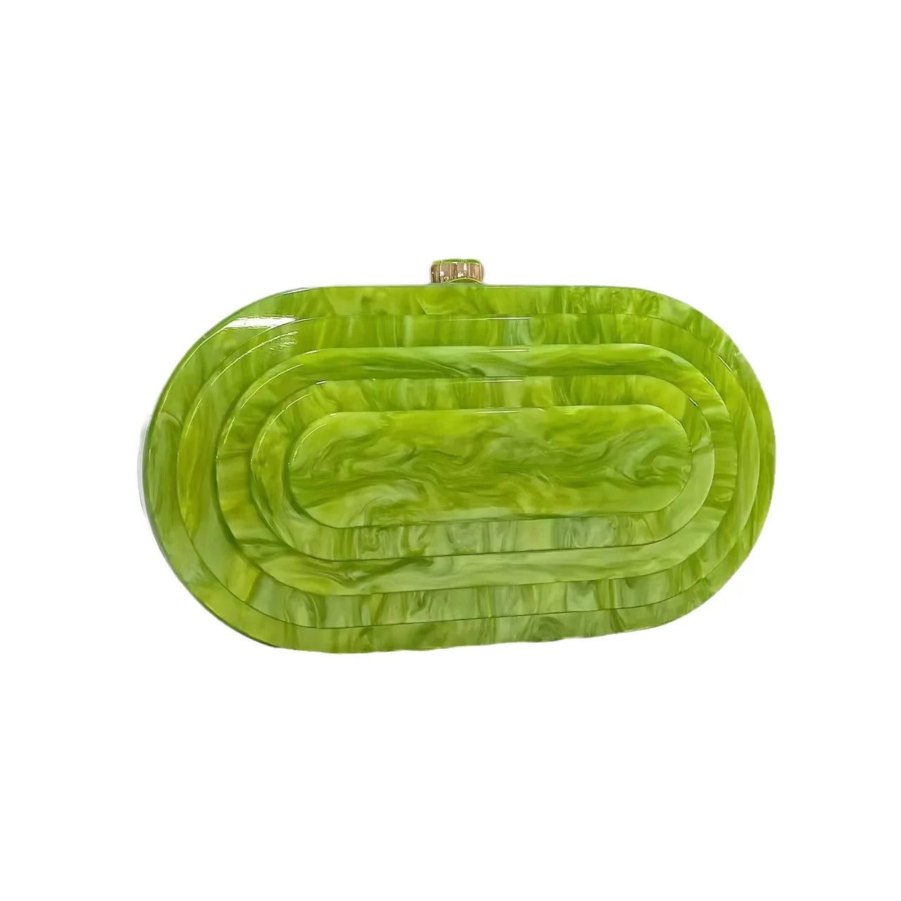 Acrylic Marbled Clutch