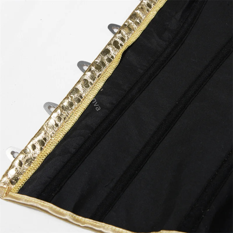 Metallic Zip Up Corsets