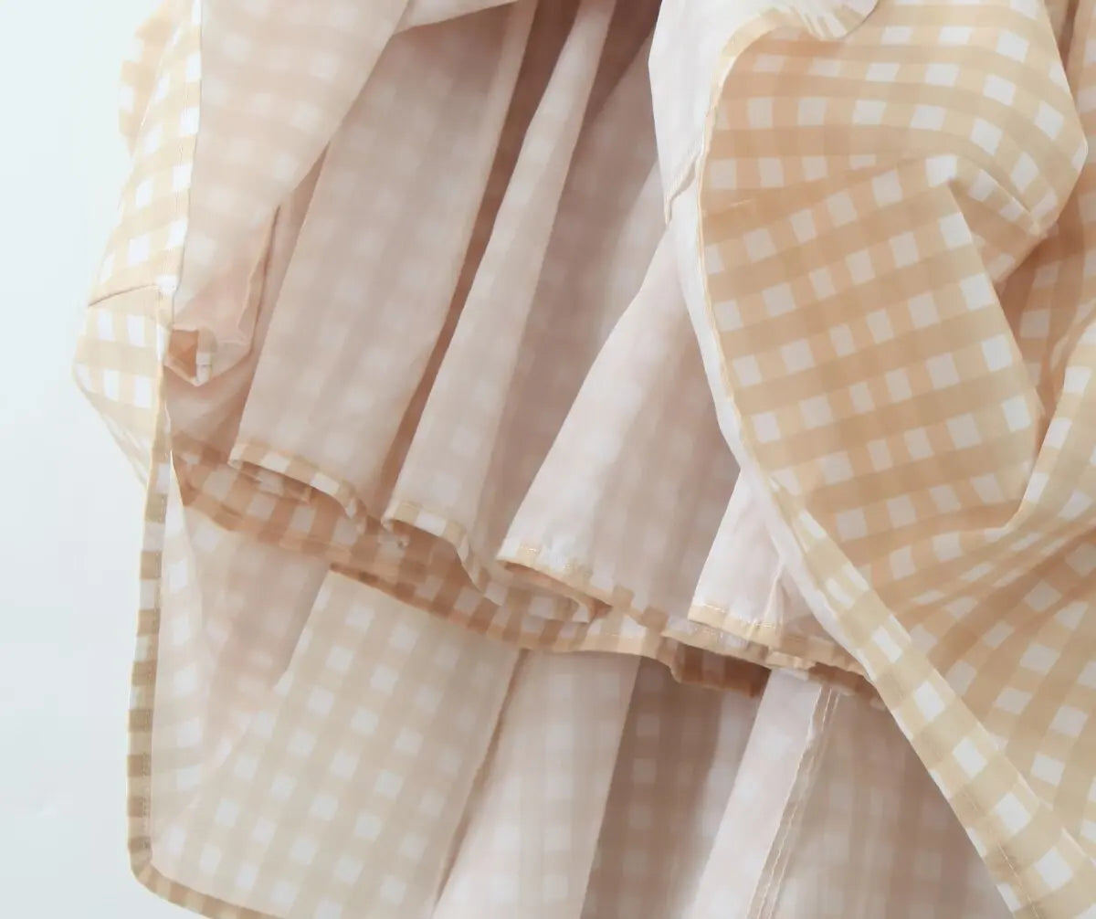 Sunny Day Gingham Dress