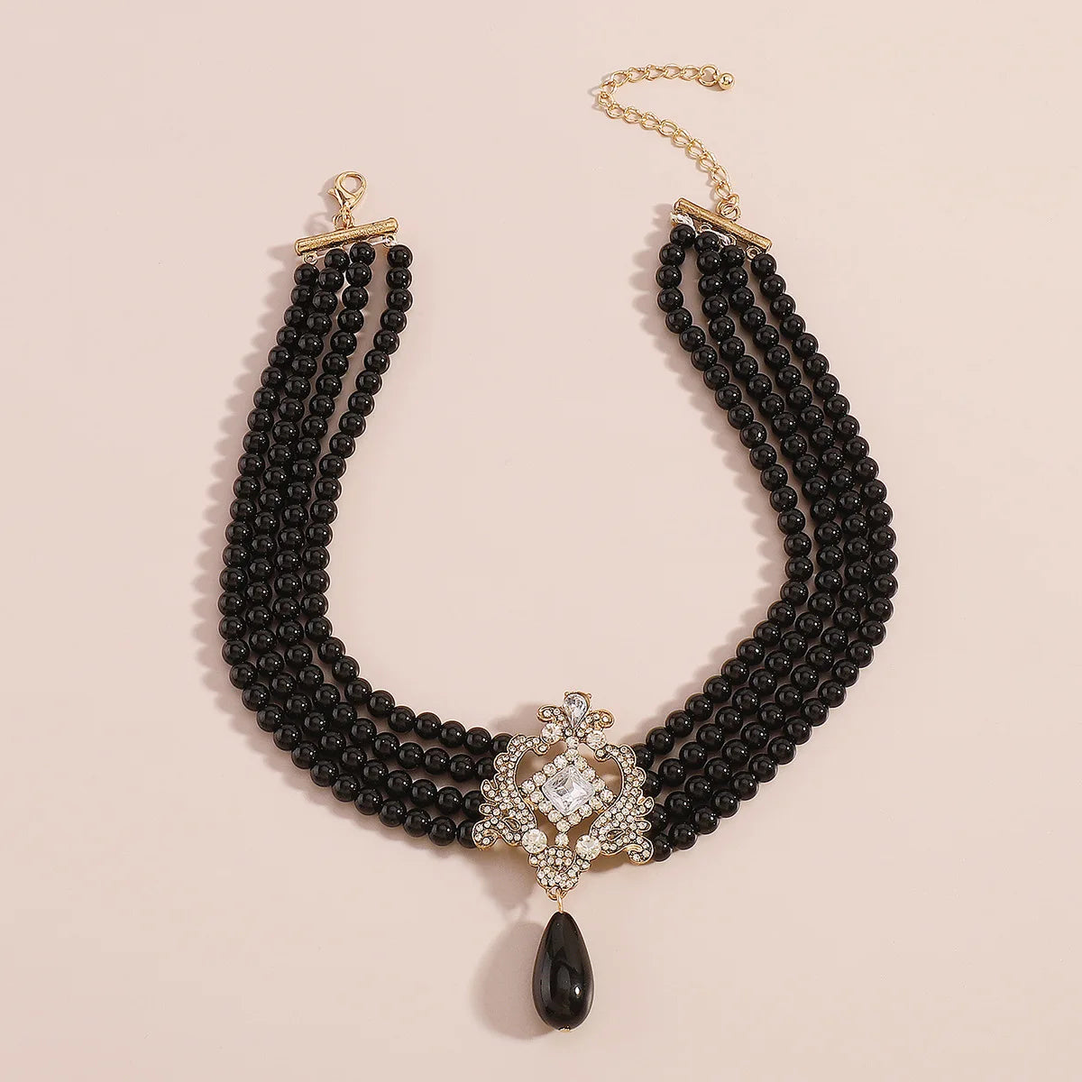 Baroque Royal Divine Pearl Choker Necklace