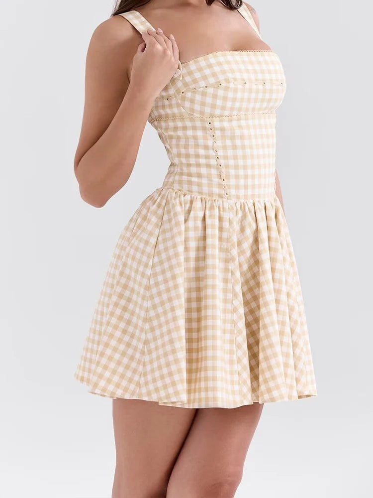 Sunny Day Gingham Dress