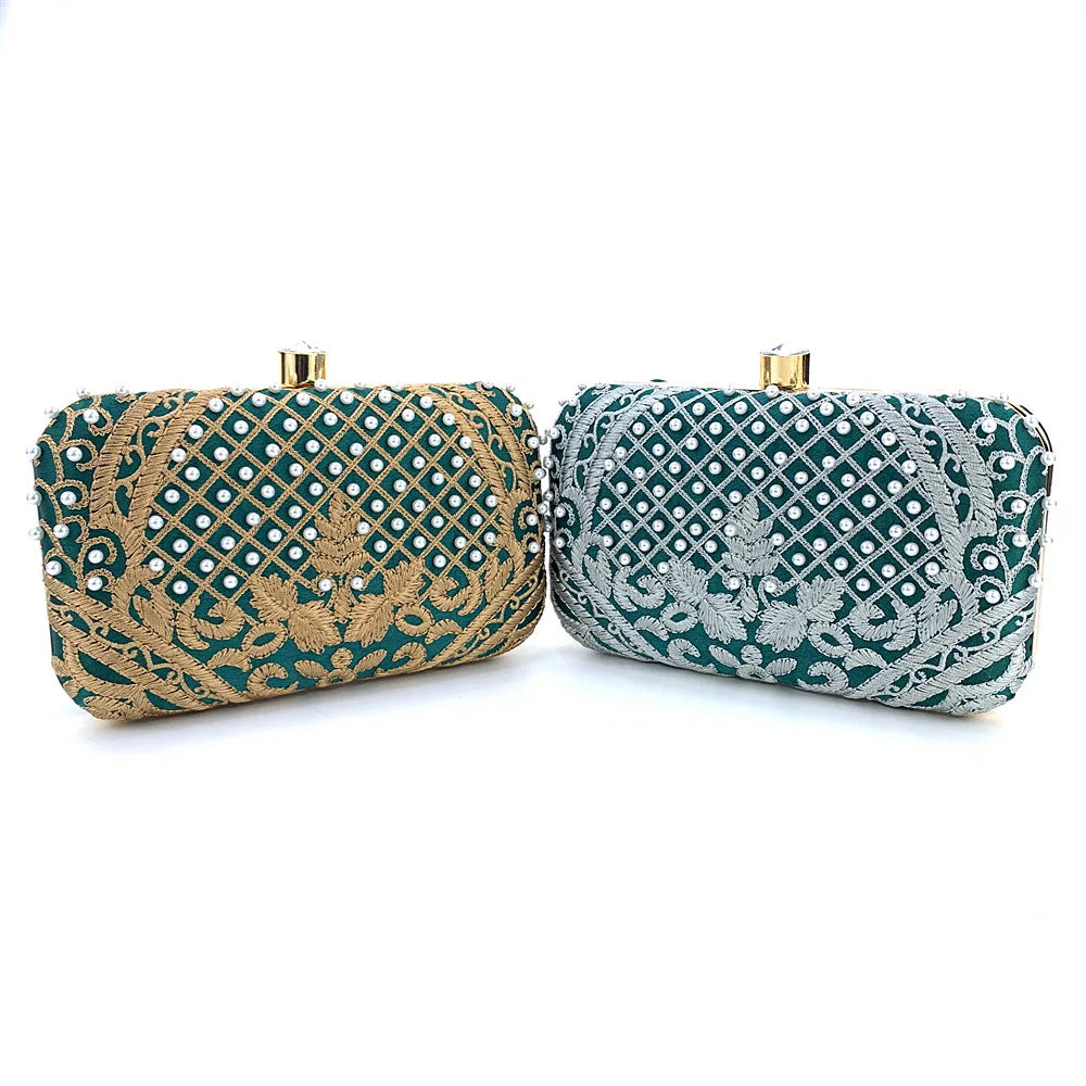 Baroque Jewel Clutch