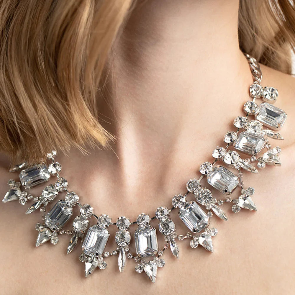Crystal Collar Necklace