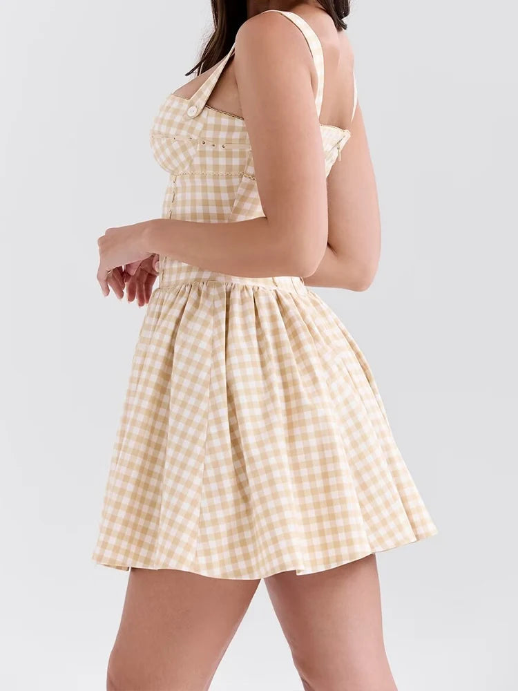 Sunny Day Gingham Dress