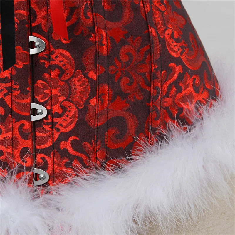 Christmas Mrs. Claus Corset