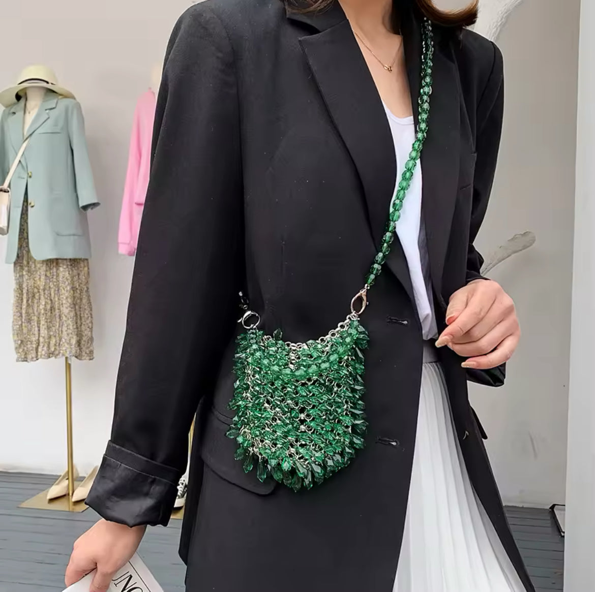 Crystal Acrylic Handbag