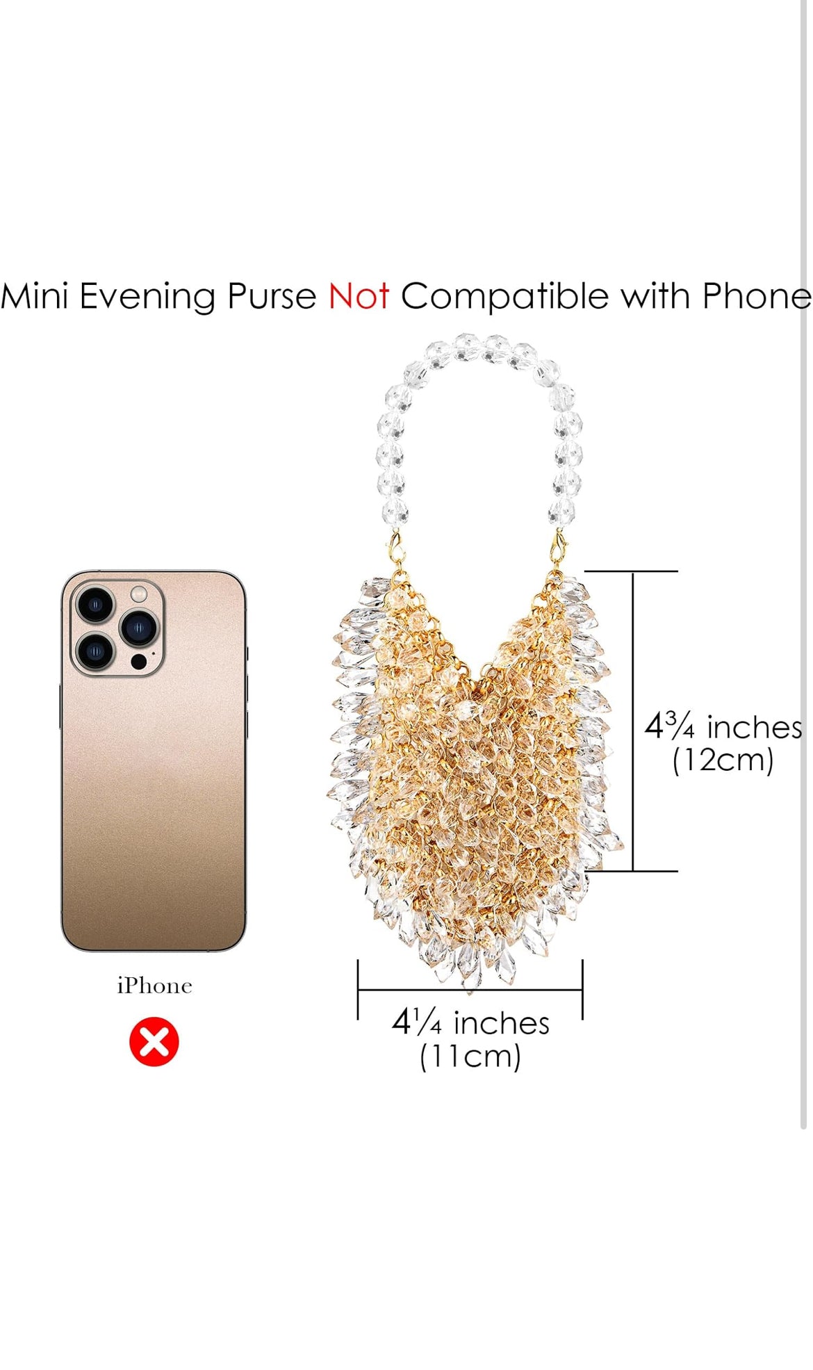 Crystal Acrylic Handbag