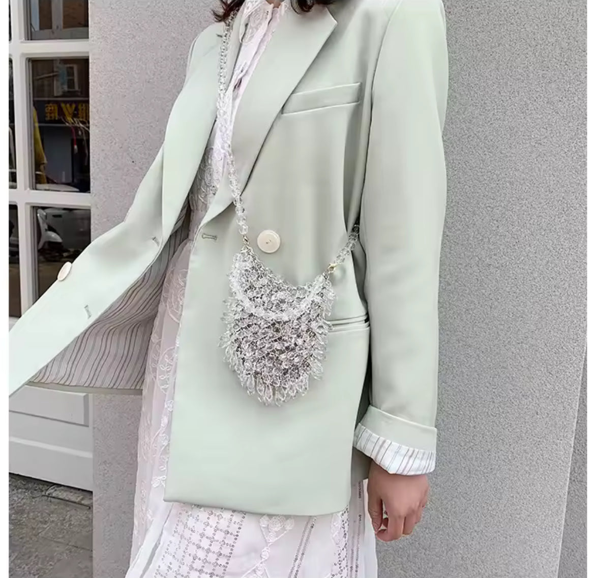 Crystal Acrylic Handbag