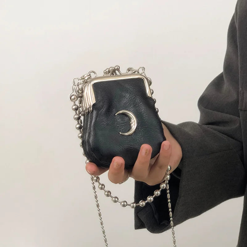 Mini Coin Creasant Moon Purse