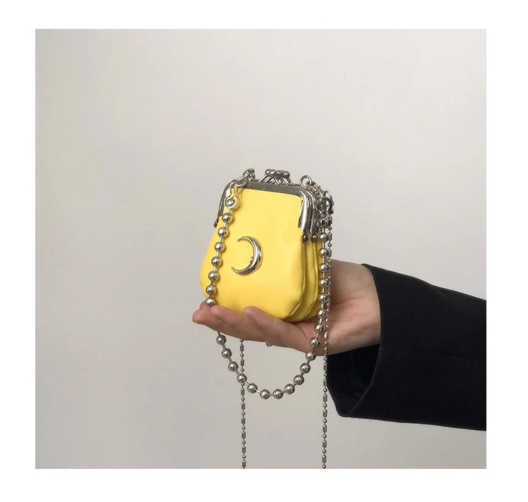 Mini Coin Creasant Moon Purse